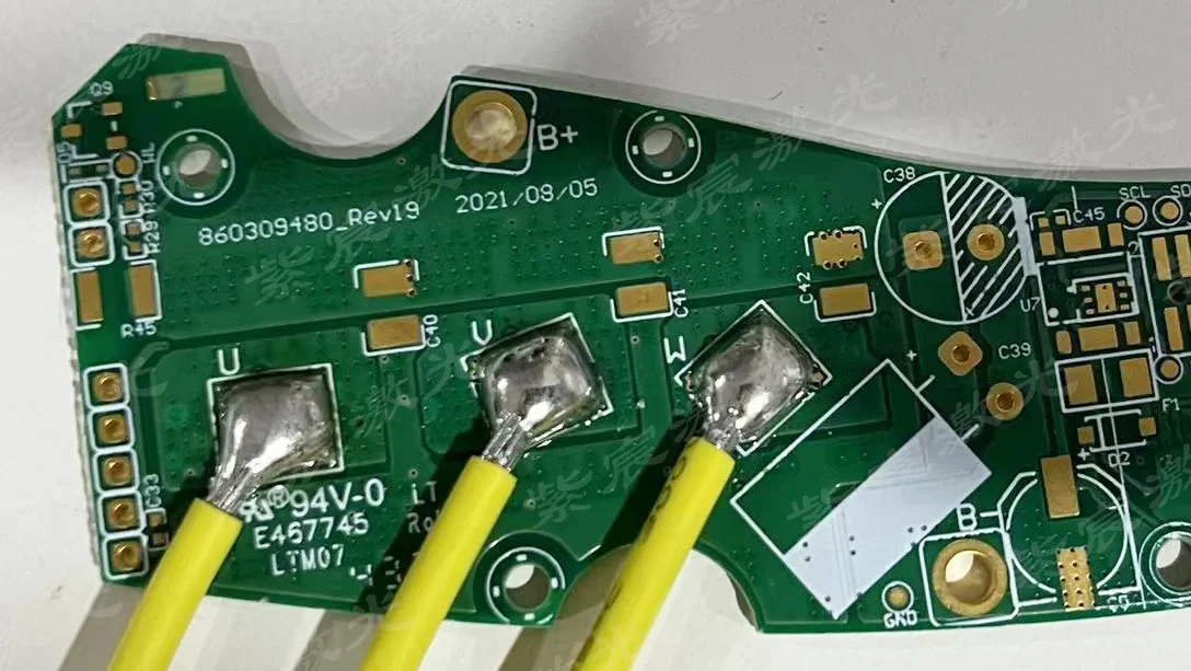 PCB Power Cable Soldering