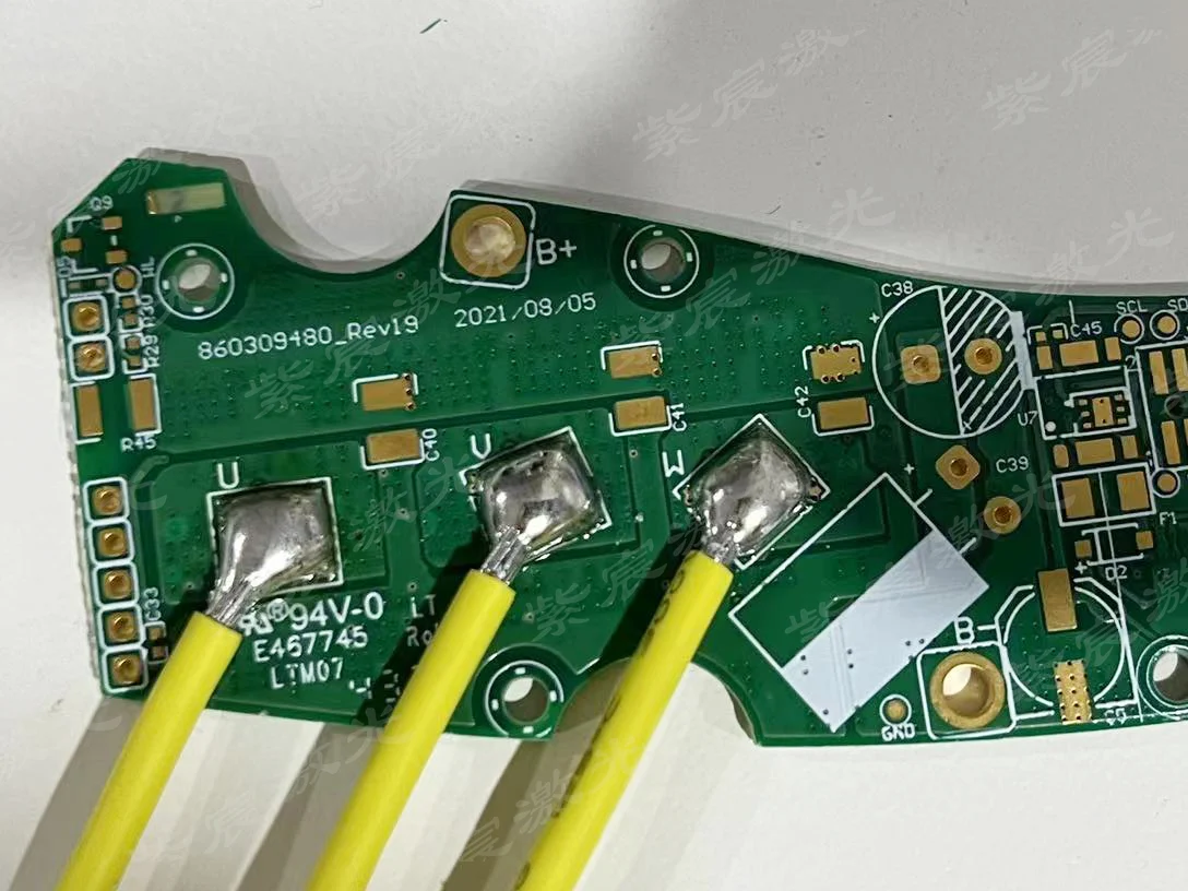 PCB Power Cable Soldering